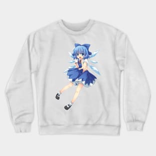 Cirno Pointing Crewneck Sweatshirt